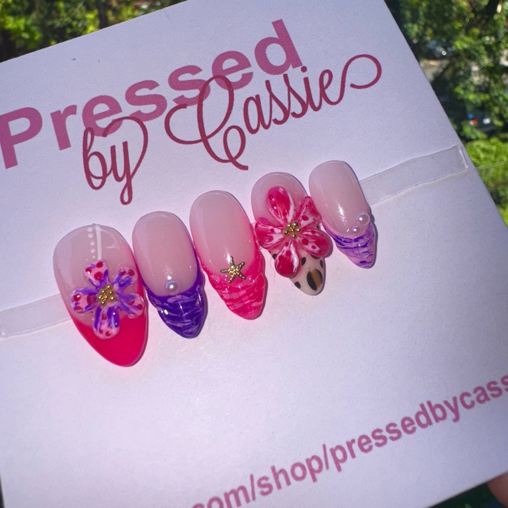 Salon quality press on nails